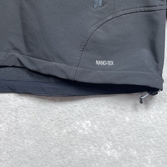 Adidas Track Jacket Mens Size XL Black Soft shell Formotion Nano-Tex Technology - Picture 7 of 16